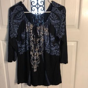 Vanilla Sugar Quarter Sleeve Shirt